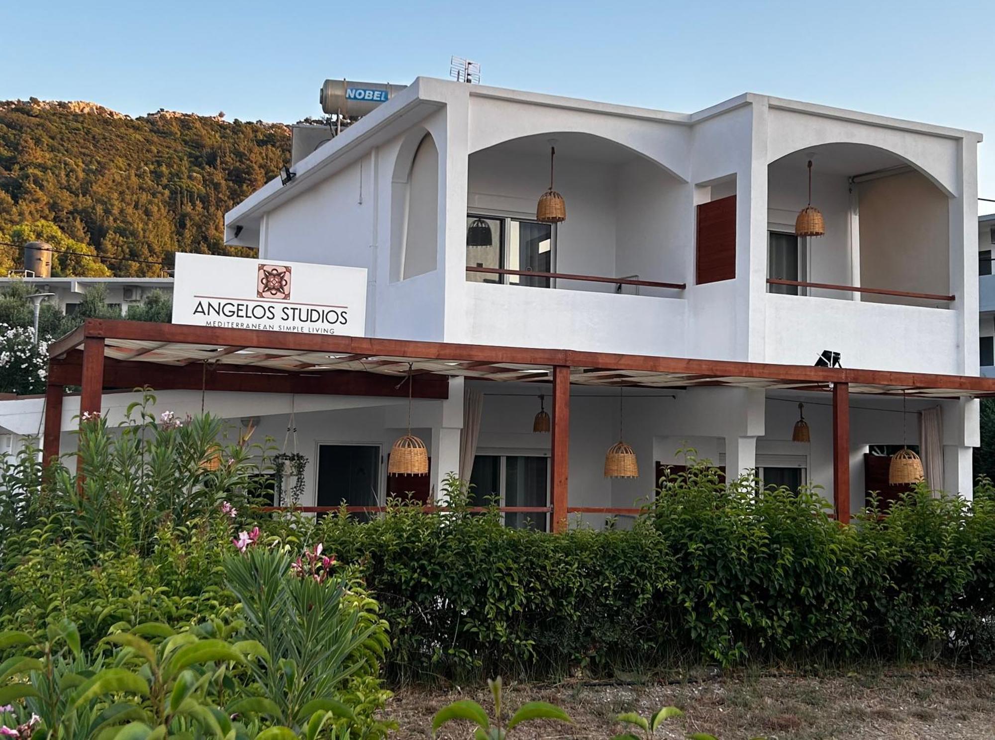 Angelos Studios 3-4 In Faliraki Rhodes-Upper Floor Exterior photo